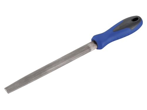 Halbfeile mit Schaft 150 mm aus zwei Materialien, ideal zum Glätten und Formen verschiedener Oberflächen bei Holz- und Heimwerkerarbeiten. Halbfeile mit Schaft 150 mm aus zwei Materialien, ideal zum Glätten und Formen verschiedener Oberflächen bei Holz- und Heimwerkerarbeiten. von Zarivy