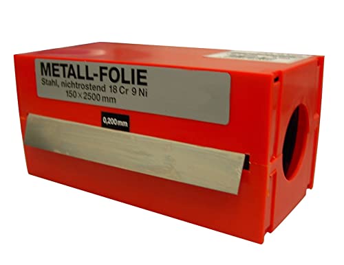 Kalibrierte Umreifungsrolle 2,5 m x 150 mm aus Edelstahl, ideal für industrielle Befestigungen und Verpackungen. Kalibrierte Umreifungsrolle 2,5 m x 150 mm aus Edelstahl, ideal für industrielle Befestigungen und Verpackungen. von Zarivy