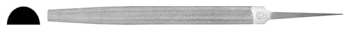 Mechanische Feile mit halbem Schaft, Kohlenstoffstahl, Verwendung auf Metall und Holz, ideal zum Formen und Veredeln von Oberflächen. von Zarivy