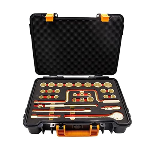 Steckschlüsselsatz 1/2 Zoll, 32-teilig, Chrom-Vanadium-Stahl, ideal für Mechanik und Reparaturen im Haus oder Fahrzeug. Steckschlüsselsatz 1/2 Zoll, 32-teilig, Chrom-Vanadium-Stahl, ideal für Mechanik und Reparaturen im Haus oder Fahrzeug. von Zarivy