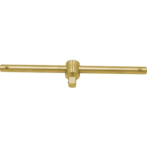 T-Griff 1/2" CU-BE mit Gewindeanschluss, ideal für Hydrauliksysteme und Werkzeughalter in mechanischen Anwendungen. von Zarivy