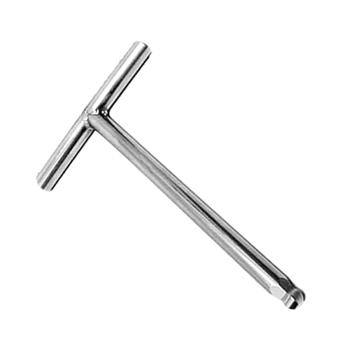 T-Griff aus Edelstahl, 7 mm Kugel, ideal für die Handhabung und das Servieren von Lebensmitteln mit Komfort und Präzision. von Zarivy