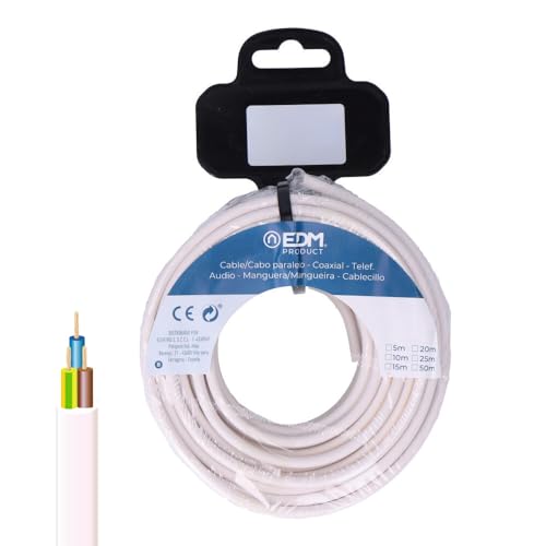 Weiße Schlauchrolle, 3 x 1 mm, ideal für Bewässerung und Entwässerung, Inhalt 50 m, robust und flexibel, perfekt für Garten- und Landschaftsprojekte. Weiße Schlauchrolle, 3 x 1 mm, ideal für Bewässerung und Entwässerung, Inhalt 50 m, robust und flexibel, perfekt für Garten- und Landschaftsprojekte. von Zarivy