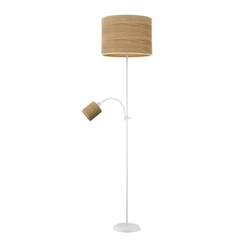Wohnzimmerfuß Harmonie in Weiß und hellem Holz. Ausgestattet mit einem Lesegerät. Maße: 155 x 40 x 40 cm. Perfekt, um Ihrem Raum einen eleganten und funktionalen Touch zu verleihen. Ideal für jede Wohnzimmerfuß Harmonie in Weiß und hellem Holz. Ausgestattet mit einem Lesegerät. Maße: 155 x 40 x 40 cm. Perfekt, um Ihrem Raum einen eleganten und funktionalen Touch zu verleihen. Ideal für jede von Zarivy
