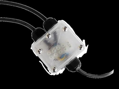 Zarivy 3-Wege-Verbindungsstecker - IP68 - Gehäuse wasserdicht und robust, ideal für elektrische Verbindungen im Außenbereich und Feuchtraum von Zarivy
