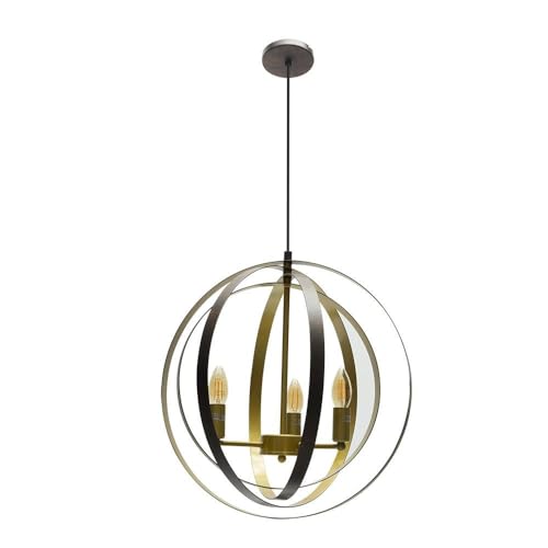 Zarivy Brauner und goldfarbener Spitzenanhänger, Maße 3 x 14 und 46 x 46 cm, ideal für Dekoration und Atmosphäre bei Veranstaltungen und eleganten Räumen. von Zarivy