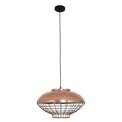 Zarivy E27 Pendelleuchte in Kupferfarbe mit den Maßen 40 x 40 cm, ideal für Innendekorationen und moderne Umgebungen. Zarivy E27 Pendelleuchte in Kupferfarbe mit den Maßen 40 x 40 cm, ideal für Innendekorationen und moderne Umgebungen. von Zarivy