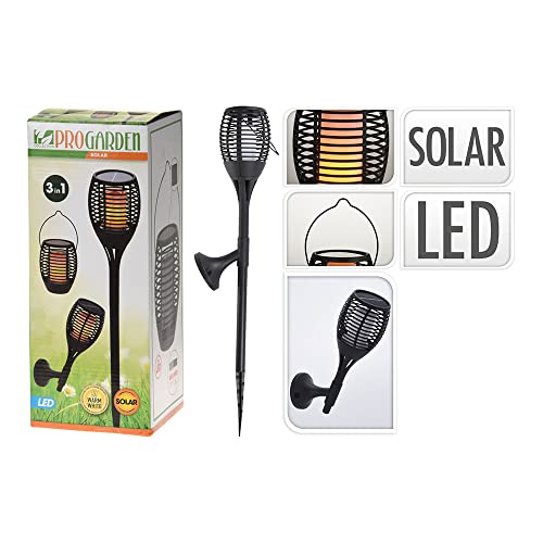 Zarivy LED-Solar-Fackel mit Flammeneffekt: Beleuchten Sie Ihren Außenbereich mit Eleganz. Sein Design simuliert Feuer, perfekt für Gärten. Solarbetrieben und einfach zu installieren. von Zarivy