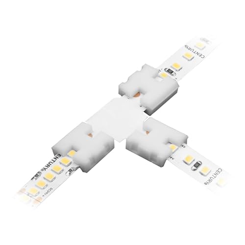 Zarivy LED-Streifen T-Shape 10 mm – Packung mit 2 Stück, ideal für schnelle und sichere Verbindungen in LED-Lichtinstallationen. von Zarivy