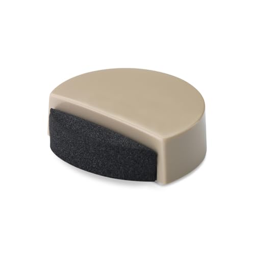 Zarivy Leiser selbstklebender Puffer, Beige, einfach zu installieren, reduziert Geräusche, ideal für Türen und Möbel, schützt Oberflächen vor Stößen. von Zarivy
