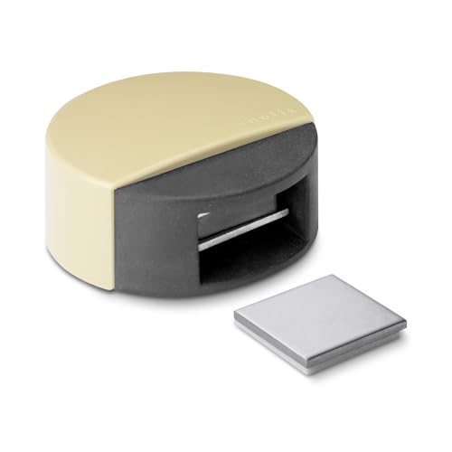 Zarivy Magnetischer Türstopper in Beige, funktionales Design, einfache Installation, ideal zum Öffnen von Türen und zur Vermeidung von Stößen. von Zarivy