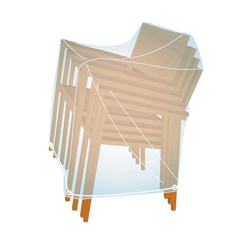 Zarivy Schutzhülle für Stapelstühle, 105 x 60 x 60 cm, wasserdicht, Schutz vor Staub und Schmutz, ideal, um sie in einem optimalen Zustand zu halten. Zarivy Schutzhülle für Stapelstühle, 105 x 60 x 60 cm, wasserdicht, Schutz vor Staub und Schmutz, ideal, um sie in einem optimalen Zustand zu halten. von Zarivy