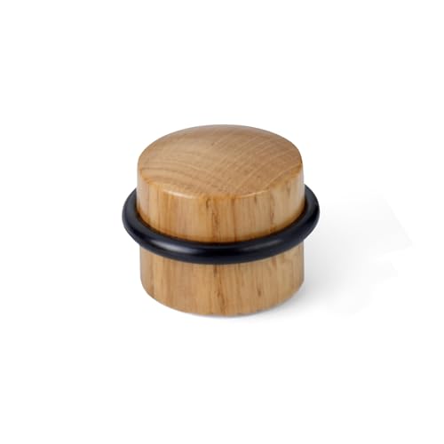 Zarivy Selbstklebender Holzstopper, Eichen-Finish, ideal zum Schutz von Oberflächen und zum Verhindern von Verrutschen auf Möbeln und Türen. von Zarivy