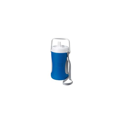 Zarivy Thermoskanne 1,9 l, Fassungsvermögen 0,5 Gal, Blau, ideal für kalte oder heiße Getränke auf Reisen oder Outdoor-Aktivitäten. von Zarivy