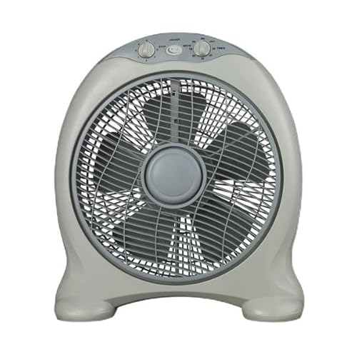 Zarivy Urgel Tischventilator mit 45 W in elegantem Grau. Er verfügt über 3 Geschwindigkeiten, 5 Flügel und einen praktischen Timer. Maße: 45 x 38 x 15 cm. Perfekt, um jeden Raum zu erfrischen. Zarivy Urgel Tischventilator mit 45 W in elegantem Grau. Er verfügt über 3 Geschwindigkeiten, 5 Flügel und einen praktischen Timer. Maße: 45 x 38 x 15 cm. Perfekt, um jeden Raum zu erfrischen. von Zarivy