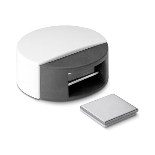 Zarivy Weißer magnetischer Türstopper, kompaktes Design, hohe Leistung, ideal zum Öffnen von Türen und zur Vermeidung von Stößen. von Zarivy