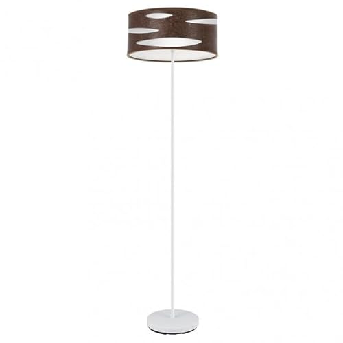 Zarivy Wohnzimmerfuß Odra 1xe27 in elegantem Weiß und Oxid - Ideal zur Ergänzung Ihres Raumes, bringt einen modernen und raffinierten Touch - perfekt für jede Ecke Ihres Zuhauses. von Zarivy