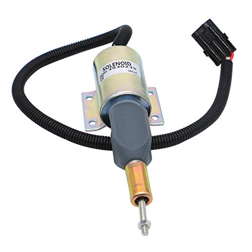 SA-4348-12 3930235 Kraftstoffabsperr-Magnetventil, 12 V, kompatibel mit Cummins-Motor 4BT 6BT 6CT K19 von Zarxparts