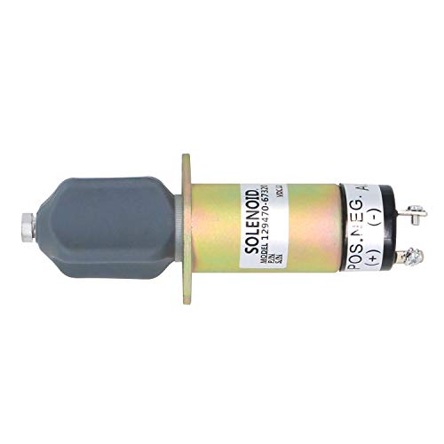 Zarxparts 12 V Stopp-Magnetspule 1504-12D2U1B1S1A SL-10616, kompatibel mit Woodward 1502 Serie von Zarxparts