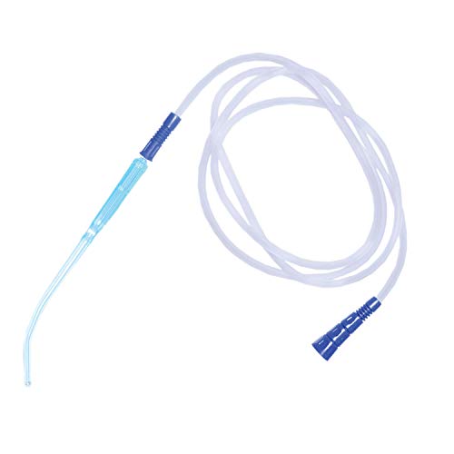 Zarys ZO-402423104 PVC Chirurgisches Absaugset ohne Saugsteuerung und Trichter-Trichter, Sterile, Standard, 400cm Tube Length, 50 Stück von Zarys