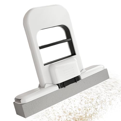 Zasdvn Kleinwischer,Scheibenreiniger Mit Selbstauswringen | Tragbarer Reiniger Für Garage Parkett Spiegel Küchentheke Autotisch Kacheln Fußboden von Zasdvn