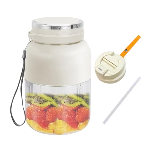 Zasdvn Mixer - Personal Blender für Shakes und s - Wiederaufladbarer kabelloser Saftmixer-Becher zum Zerkleinern von und für nährstoffreiche Rezepte von Zasdvn