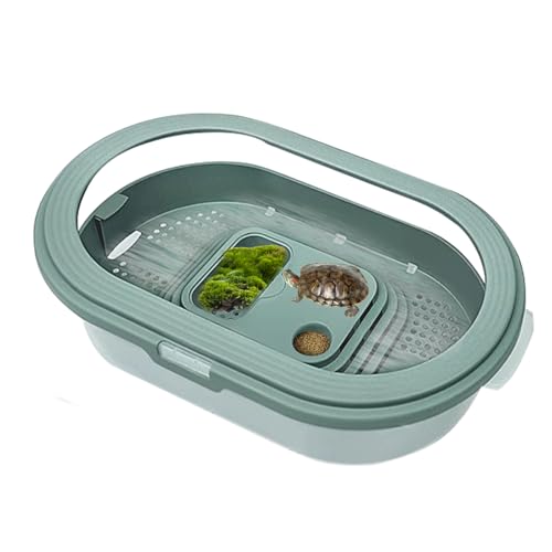 Zasdvn Schildkrötenbecken | Waschbares Reptilienhaus,Fluchtgeschütztes Sonnenplateau Für Schildkröten Zasdvn Schildkrötenbecken | Waschbares Reptilienhaus,Fluchtgeschütztes Sonnenplateau Für Schildkröten von Zasdvn