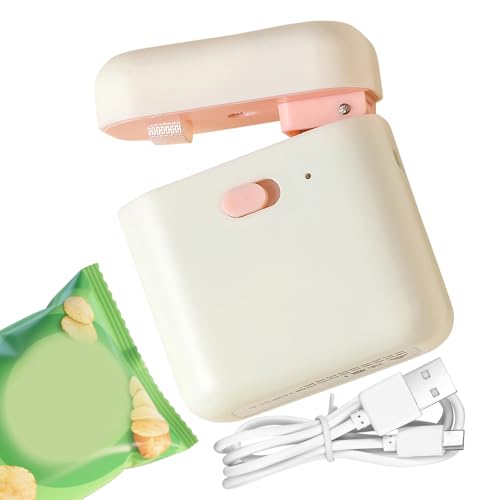 Zasdvn Snackbeutel Versiegelungsgerät,Tragbar Handlicher Snackbeutel Versiegler | Verpackungsgerät Für Sandwiches Picknick Mittagessen Bastelbedarf Zasdvn Snackbeutel Versiegelungsgerät,Tragbar Handlicher Snackbeutel Versiegler | Verpackungsgerät Für Sandwiches Picknick Mittagessen Bastelbedarf von Zasdvn