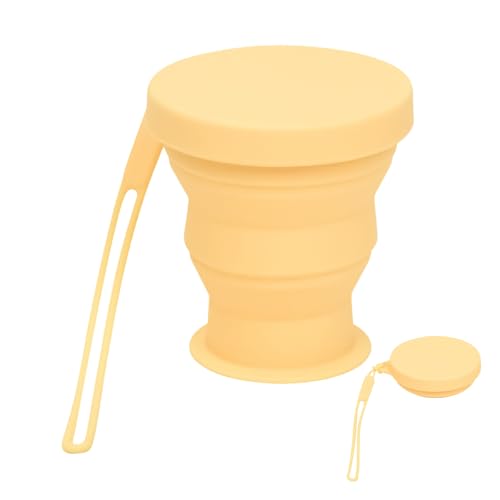 Zasdvn Tragbare Zusammenklappbare Tasse | 200ml Faltbarer Trinkbecher Für Camping - Auslaufsicher Outdoor Becher Für Unterwegs Wandern Angeln Camping Alltag Zasdvn Tragbare Zusammenklappbare Tasse | 200ml Faltbarer Trinkbecher Für Camping - Auslaufsicher Outdoor Becher Für Unterwegs Wandern Angeln Camping Alltag von Zasdvn