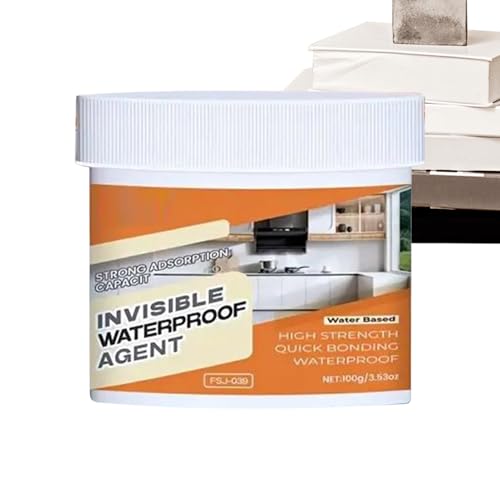 Zasdvn Transparenter Wasserdichter Dichtstoff - Wasserdichtes Anti-Leck Mittel - 100g Durchsichtiger Kleber Zur Innen- Und Außenabdichtung Von Bad Küche WC Garten von Zasdvn