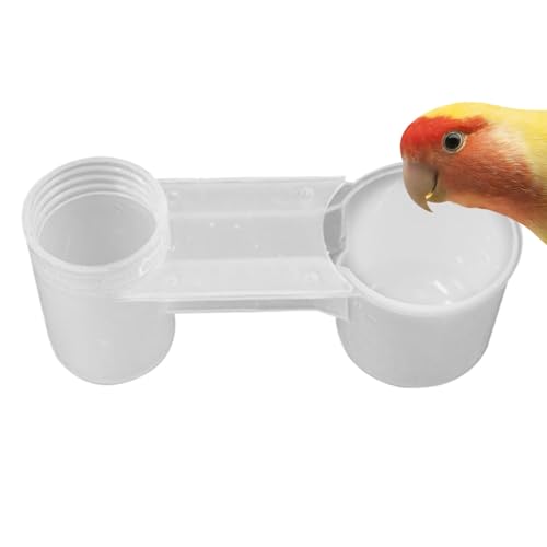 Zasdvn Vogeltränke,Tränken Spender Wasser Clip Für Papageien | Transparente Spritzwassergeschützte Ausstattung Für Gartenheim Volieren Sittiche Hühner Finken Tauben Zasdvn Vogeltränke,Tränken Spender Wasser Clip Für Papageien | Transparente Spritzwassergeschützte Ausstattung Für Gartenheim Volieren Sittiche Hühner Finken Tauben von Zasdvn