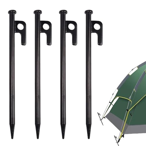 Zasdvn Zeltheringe Heavy Duty | Leicht Eintreibbare Zeltheringe Mit Spitzer Form,4-teiliges Befestigungsspitzen Zubehör für Markise Terrasse Weg Rasen Gartenbereich Outdoor Zasdvn Zeltheringe Heavy Duty | Leicht Eintreibbare Zeltheringe Mit Spitzer Form,4-teiliges Befestigungsspitzen Zubehör für Markise Terrasse Weg Rasen Gartenbereich Outdoor von Zasdvn