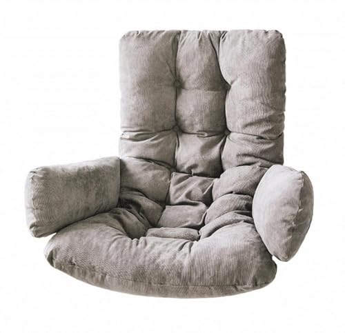 Zaslan Hängesessel-Kissen – Schaukelsessel-Kissen Einzelsofa-Kissen Indoor- und Outdoor-Wiegenstuhl verdickt und verbreitert, 50 * 125 cm von DSXH