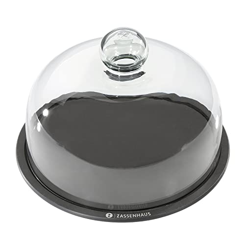 Käseglocke 23 cm Comfort Plus Käsehaube Vorratsbehälter Glas Zassenhaus von Zassenhaus