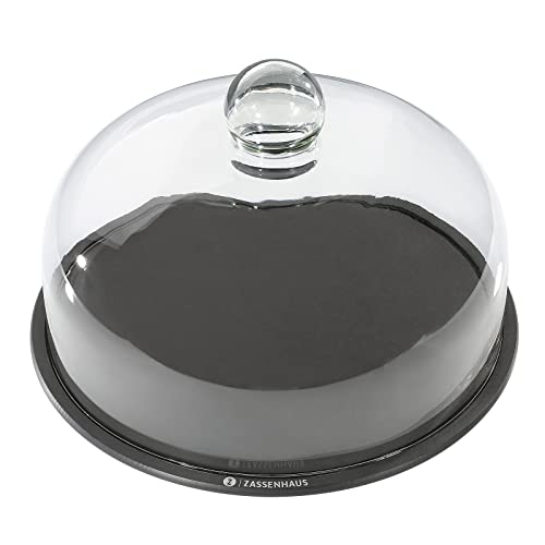 Käseglocke 28 cm Comfort Plus Käsehaube Vorratsbehälter Glas Zassenhaus von Zassenhaus