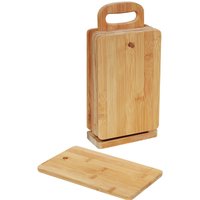 Zassenhaus 6 Frühstücksbrettchen+Ständer, Holz von Zassenhaus