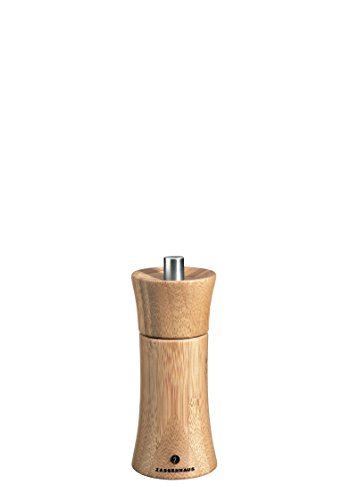 Zassenhaus Salzmühle Frankfurt Bambusholz Mahlwerk aus Hochleistungskeramik, Made in Germany, Maße: H: 14 cm, D: 5,7 cm, 023220 Zassenhaus Salzmühle Frankfurt Bambusholz Mahlwerk aus Hochleistungskeramik, Made in Germany, Maße: H: 14 cm, D: 5,7 cm, 023220 von Zassenhaus