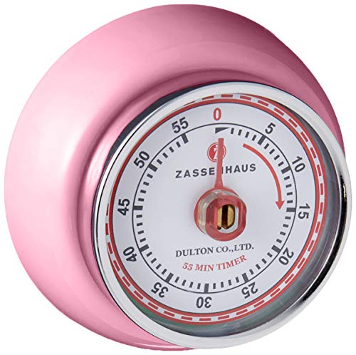 Zassenhaus Küchentimer SPEED , Pink , Ø 7 cm x 3 cm , Analoge Zeitanzeige mit Alarm-Funktion , Die Countdown-Uhr unterstützt bei der Zeitplanung beim Kochen oder Backen Zassenhaus Küchentimer SPEED , Pink , Ø 7 cm x 3 cm , Analoge Zeitanzeige mit Alarm-Funktion , Die Countdown-Uhr unterstützt bei der Zeitplanung beim Kochen oder Backen von Zassenhaus