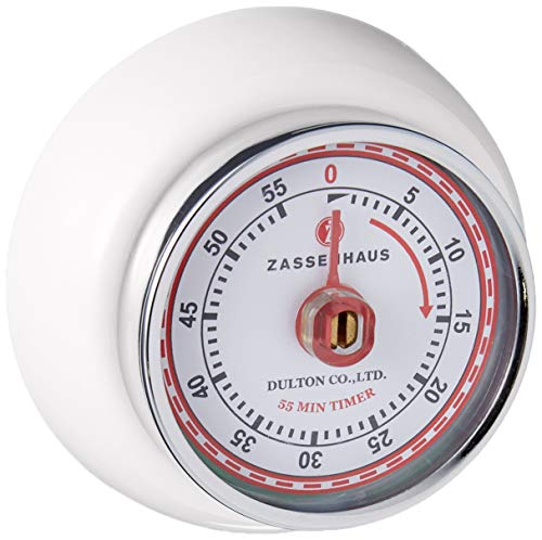 Zassenhaus Küchentimer SPEED , Weiß , Ø 7 cm x 3 cm , Analoge Zeitanzeige mit Alarm-Funktion , Die Countdown-Uhr unterstützt bei der Zeitplanung beim Kochen oder Backen Zassenhaus Küchentimer SPEED , Weiß , Ø 7 cm x 3 cm , Analoge Zeitanzeige mit Alarm-Funktion , Die Countdown-Uhr unterstützt bei der Zeitplanung beim Kochen oder Backen von Zassenhaus