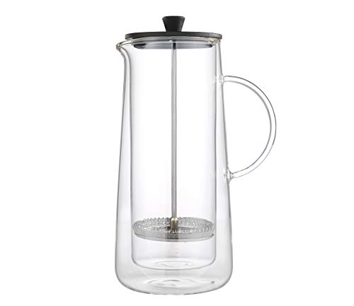 Zassenhaus KP0000045024 Aroma Press Kaffeezubereiter, Glas, 0.9 l von Zassenhaus