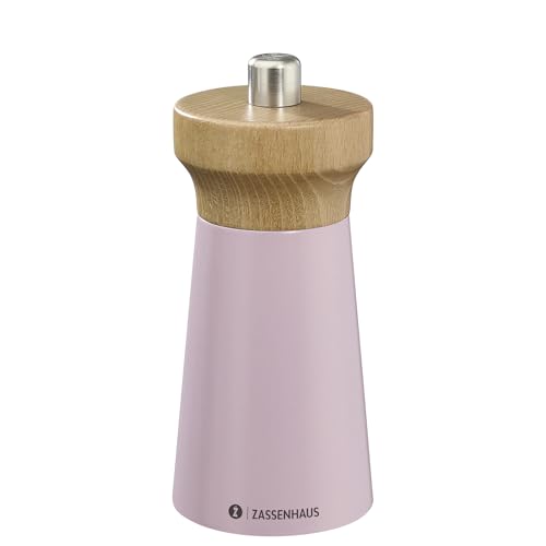 Zassenhaus Salzmühle WESTERLAND lotus | lackiertes Buchenholz | Mühlenkopf aus Buchenholz | mit stufenlos verstellbarem Hochleistungs-Kermaikmahlwerk | Gewürzmühle für Salz | 12 cm, Ø 5,4 cm Zassenhaus Salzmühle WESTERLAND lotus | lackiertes Buchenholz | Mühlenkopf aus Buchenholz | mit stufenlos verstellbarem Hochleistungs-Kermaikmahlwerk | Gewürzmühle für Salz | 12 cm, Ø 5,4 cm von Zassenhaus