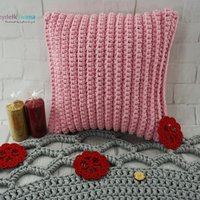 Gestreiftes Kissen Rosa Baumwollkissen Häkelbezug Aus Baumwolle Dekoratives Kinderzimmerkissen Scandinavian Häkelkissen Kissenbezug Gestreiftes Kissen Rosa Baumwollkissen Häkelbezug Aus Baumwolle Dekoratives Kinderzimmerkissen Scandinavian Häkelkissen Kissenbezug von Zaszydelkowana