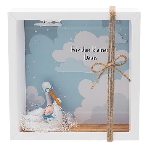 ZauberDeko Geldgeschenk Verpackung Geldverpackung MIT Namen Baby Storch Junge Geburt Taufe Gutschein ZauberDeko Geldgeschenk Verpackung Geldverpackung MIT Namen Baby Storch Junge Geburt Taufe Gutschein von ZauberDeko