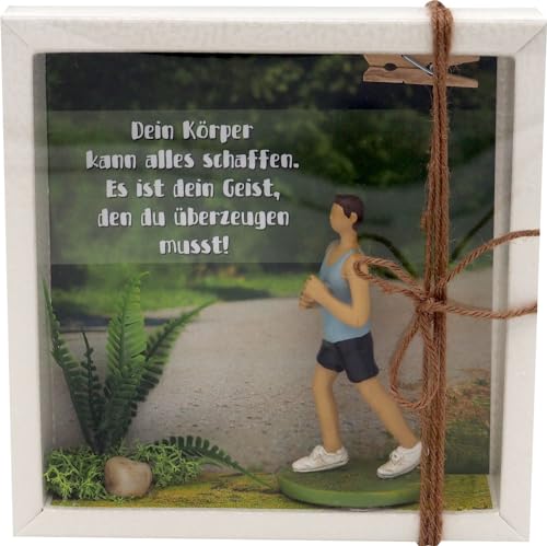 Geldgeschenk Verpackung Sportstudio Fitness Sport Workout Sportschuhe Gutschein Jogging Laufen Mann von ZauberDeko