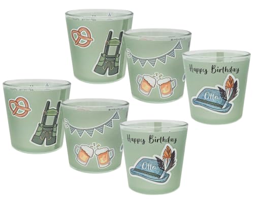 Windlicht Glas mit Banderole Mann Geburtstag Oktoberfest Bayrisch Grün Tischdeko Kerzenglas PERSONALISIERT 7,5cm H Windlicht Glas mit Banderole Mann Geburtstag Oktoberfest Bayrisch Grün Tischdeko Kerzenglas PERSONALISIERT 7,5cm H von ZauberDeko