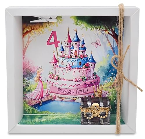 ZauberDeko Geldgeschenk Prinzessin Kindergeburtstag Mädchen Geburtstag personalisiert mit Name, Alter & HAARFARBE ZauberDeko Geldgeschenk Prinzessin Kindergeburtstag Mädchen Geburtstag personalisiert mit Name, Alter & HAARFARBE von ZauberDeko