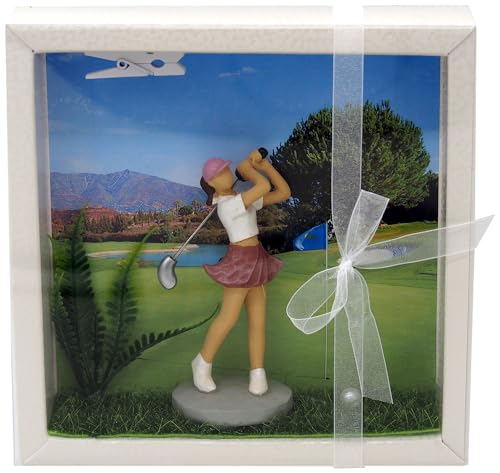 ZauberDeko Geldgeschenk Verpackung Golf Frau Gutschein Golfzubehör Hobby Geschenkidee Geburtstag Weihnachten von ZauberDeko