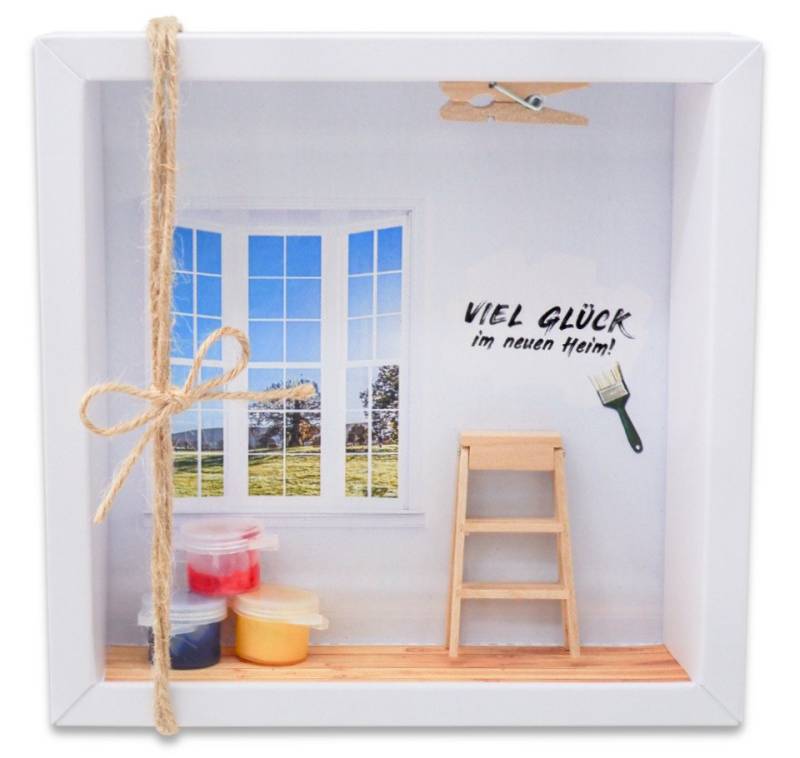 ZauberDeko Geschenkbox Geldgeschenk Umzug Einzug Renovieren Werkzeug Gutschein Geburtstag von ZauberDeko
