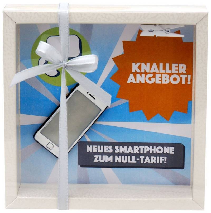 ZauberDeko Geschenkbox Geldgeschenk Verpacken Handy Smartphone Gutschein Geburtstag Weihnacht von ZauberDeko