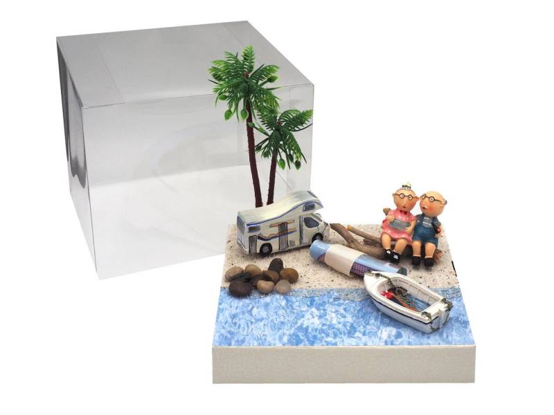 ZauberDeko Geschenkbox Geldgeschenk Verpackung Geldverpackung Oma Opa Wohnmobil von ZauberDeko